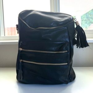 MMS Vegan Leather BackPack Bag